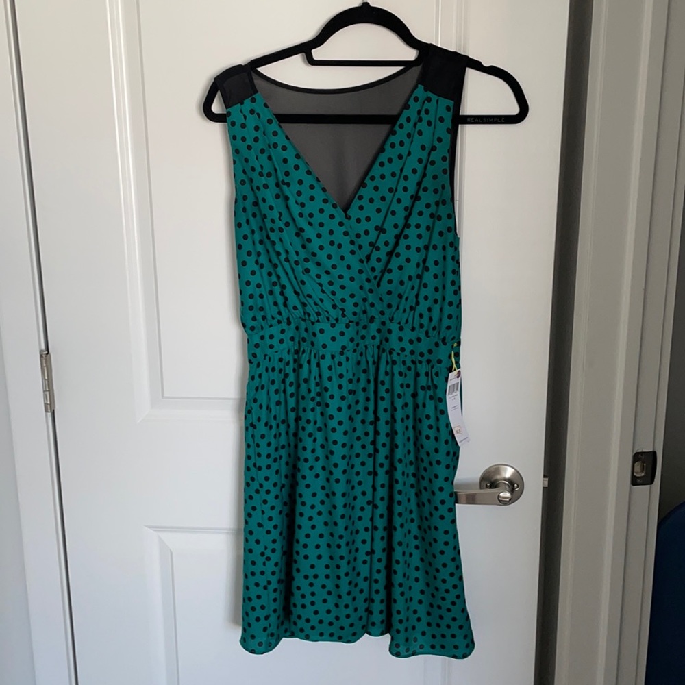 BCBG Polka dot dress